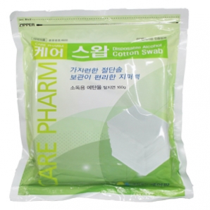 케어팜_케어스왑 지퍼백/알콜솜 지퍼백(160g)